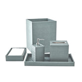 Bath Set (5pc Set), Silver